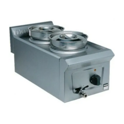 Falcon Pro-Lite Light Duty Bain Marie, 300mm (2) 4.5 litre s/s round pots