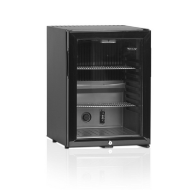 Minibar Cooler, 36L, Black, Glass Door