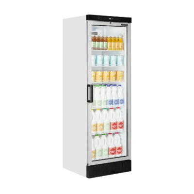 Interlevin Single door tall display fridge 374 litre