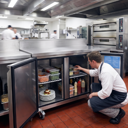 CoolPro 2 Door Refrigerated Table