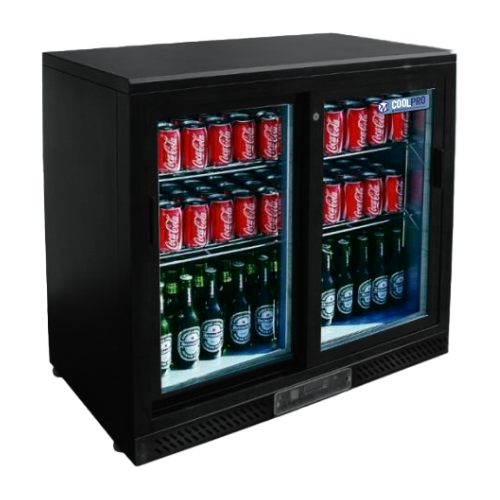 CoolPro Sliding Door Undercounter Bottle Cooler