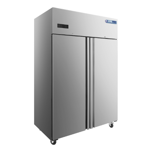 CoolPro Slimline Upright Double Door Freezer