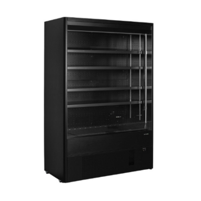 Dairy Cabinet, Black Multideck, 1335 x 640 x H1985mm